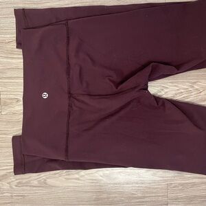 Lululemon wunder unders size 6